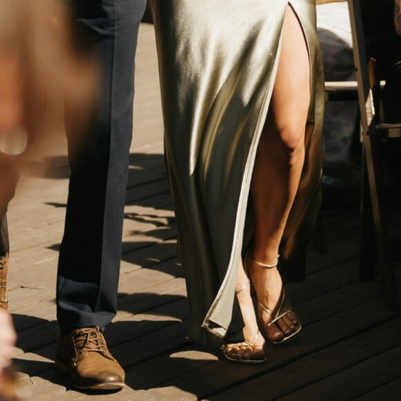 Steve Madden Annie Heels - Champagne - Picture 7 of 11